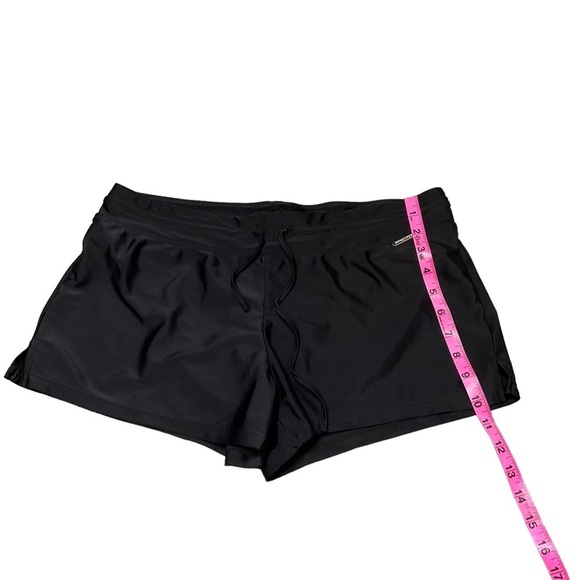 ZeroXposur Women’s Quick Dry Swim Shorts Black Full Coverage Size Large - Picture 9 of 12